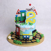 B.38.a TRAIN - Birthday Cakes - WILTON PATISSERIE